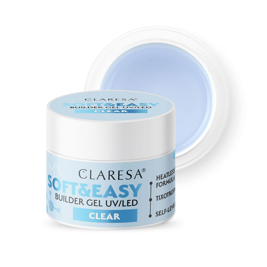 CLARESA SOFT&EASY BUILDER GEL Clear 45 g