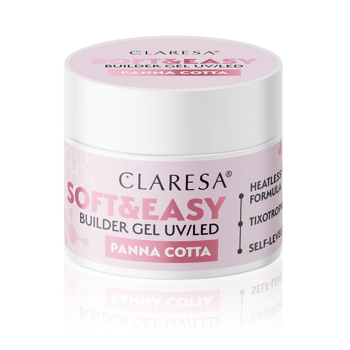 CLARESA SOFT&EASY BUILDER GEL Panna Cotta 12 g