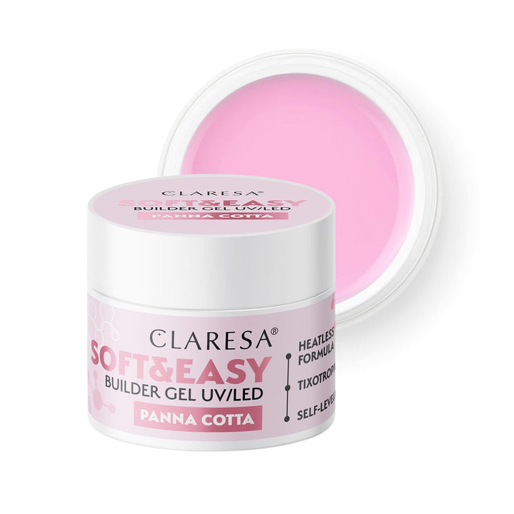 CLARESA SOFT&EASY BUILDER GEL Panna Cotta 45 g