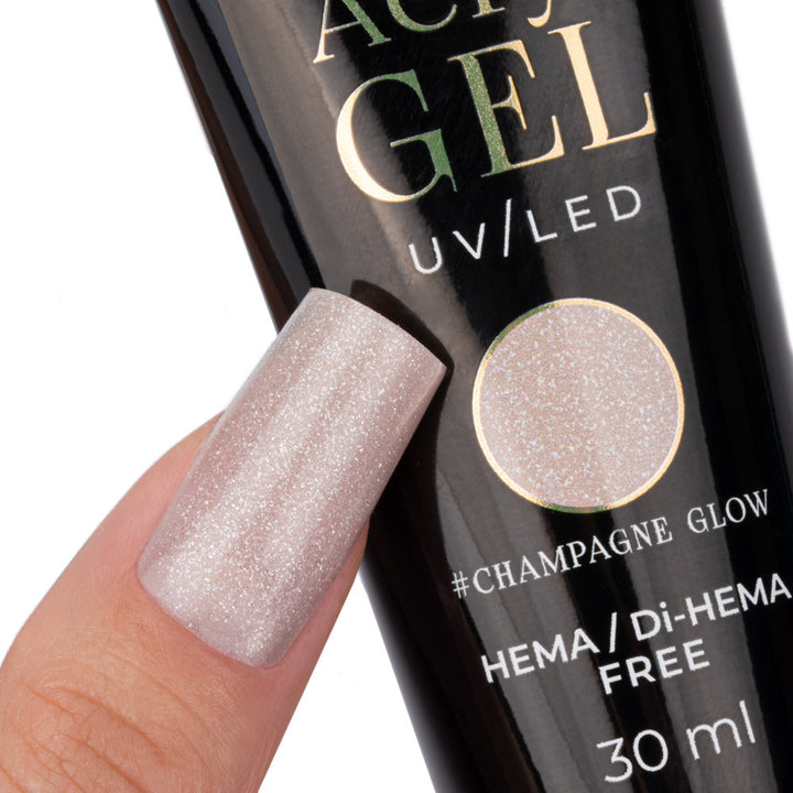 Poligelis Molly Nails HEMA/Di-HEMA Free Champagne Glow 30 ml