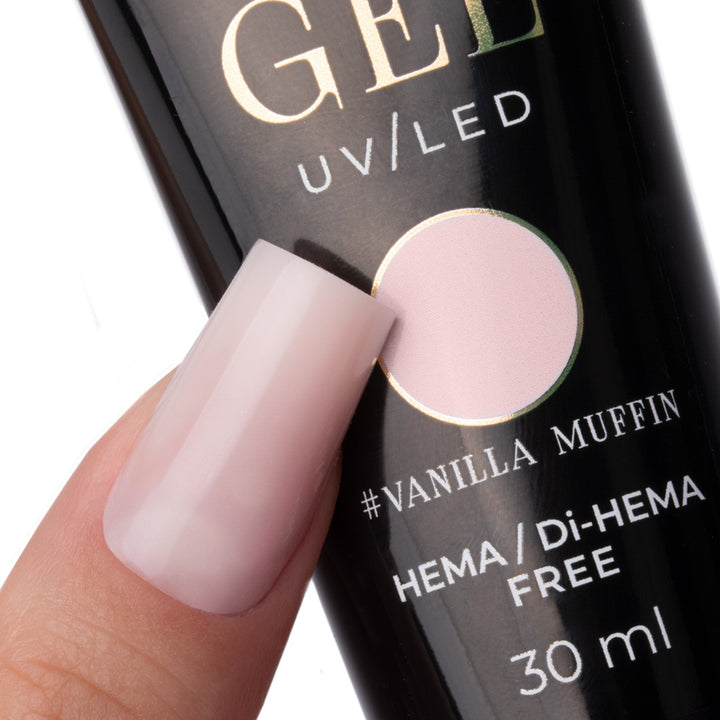 Poligelis Molly Nails HEMA/Di-HEMA Free Vanilla Muffin 30 ml