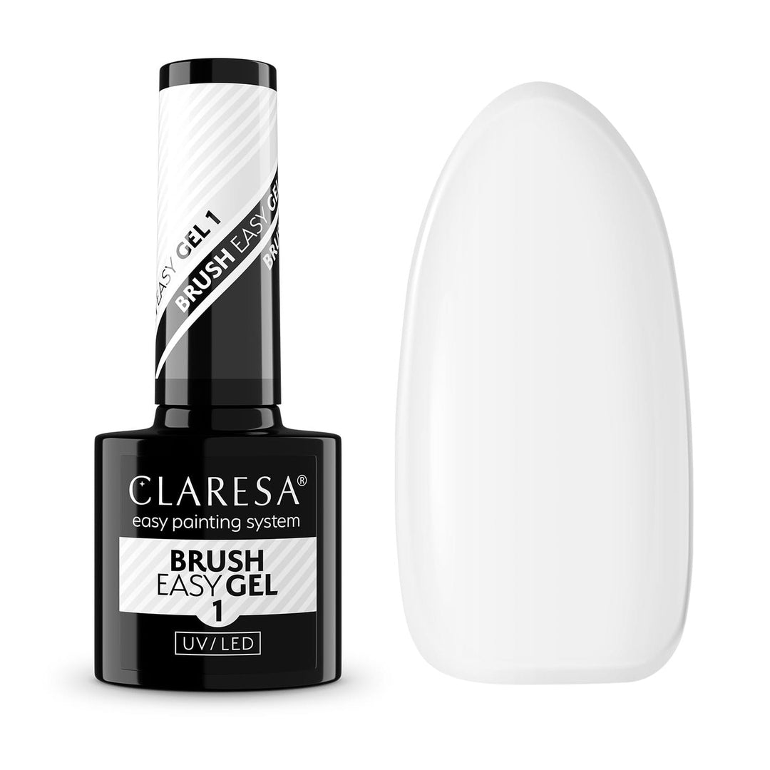 Gelis su teptuku Brush Easy Gel Claresa 1