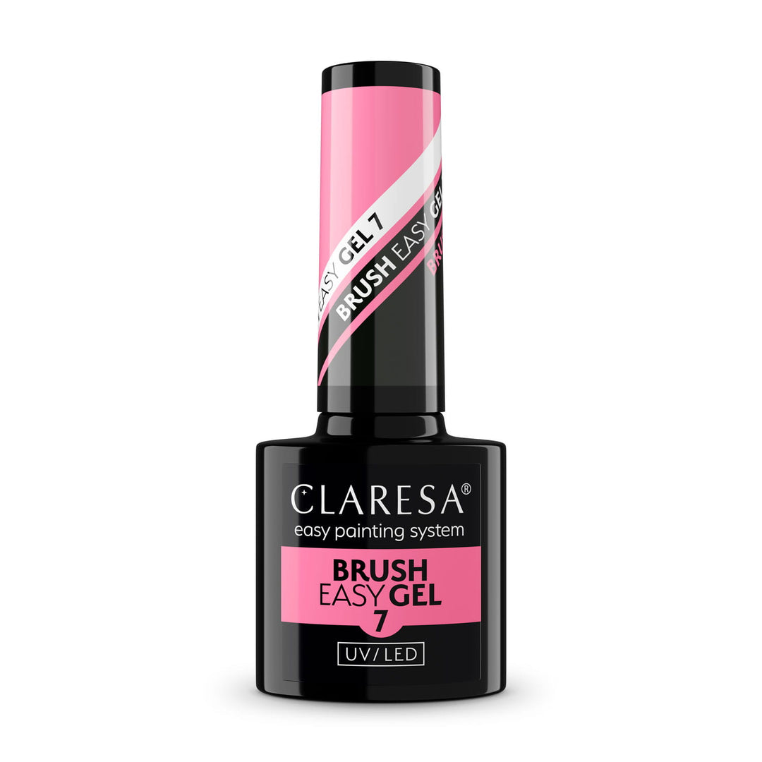 Gelis su teptuku Brush Easy Gel Claresa 7