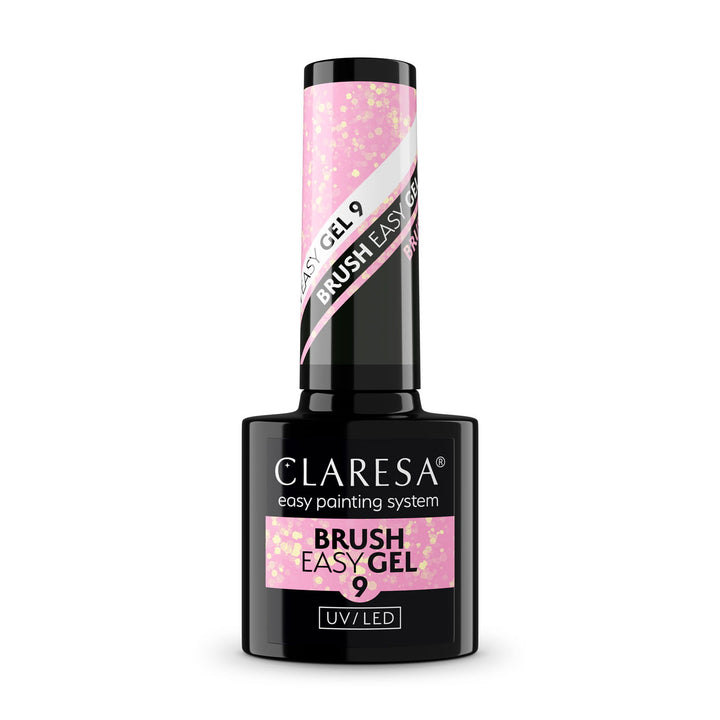 Gelis su teptuku Brush Easy Gel Claresa 9