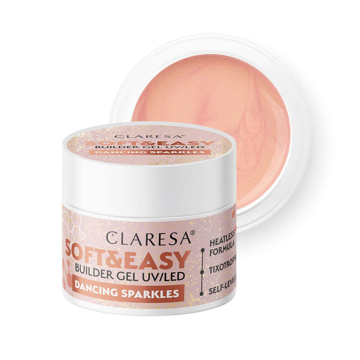 CLARESA SOFT&EASY BUILDER GEL Gold Prosecco 12 g