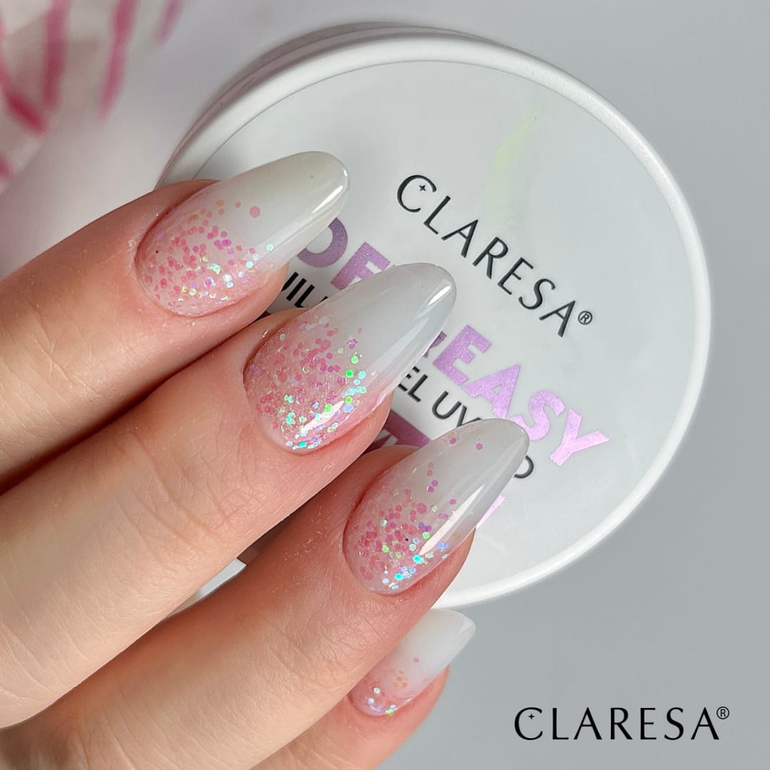 CLARESA SOFT&EASY BUILDER GEL Milky White 12 g