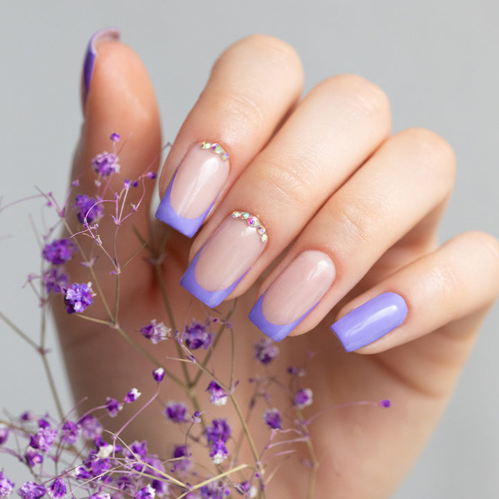 Geliniai dažai nagams Milky Lilac HEMA/Di-HEMA free 5g Nr 38